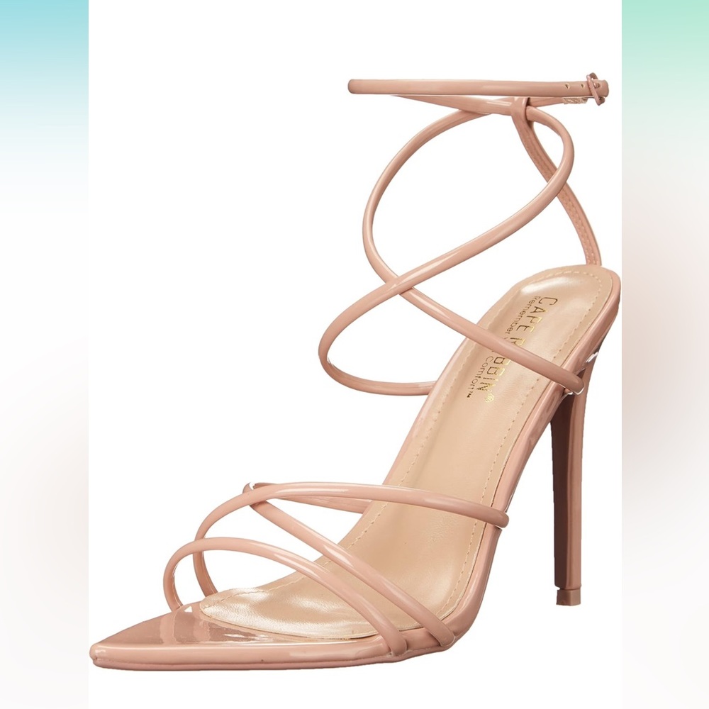 Cape Robbin Ada Heels Nude Size 8.5